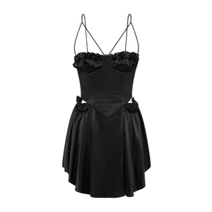 The Black Rose Corset Dress