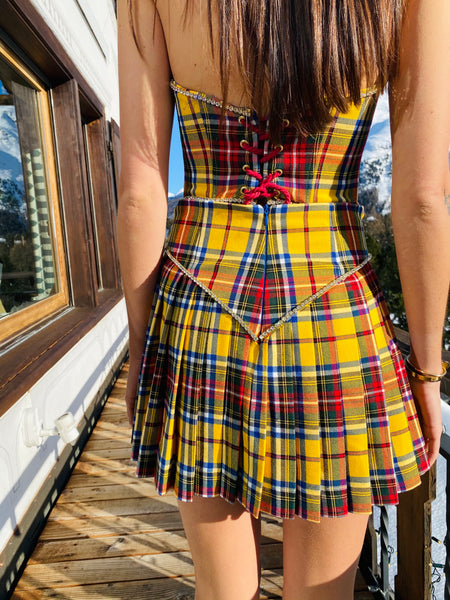 Tartan Mini Skirt