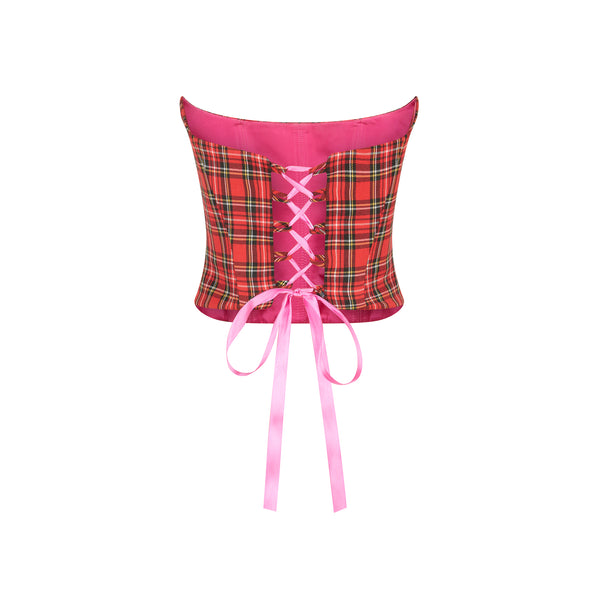 Classic Tartan corset