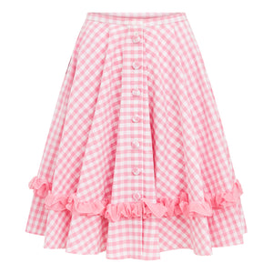 Gingham Skirt