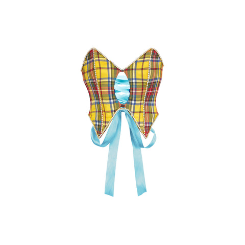 Baby Vamp Tartan Corset