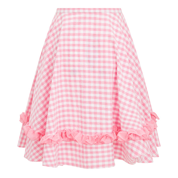 Gingham Skirt