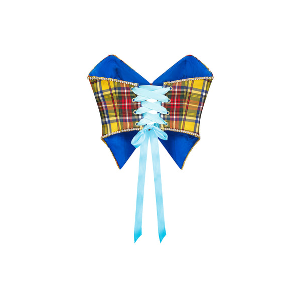 Baby Vamp Tartan Corset